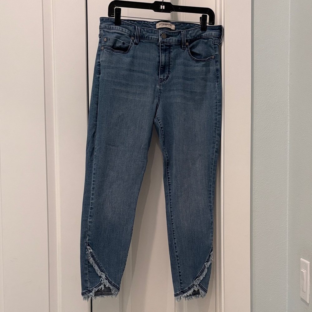 Liverpool Skinny Crop Jean